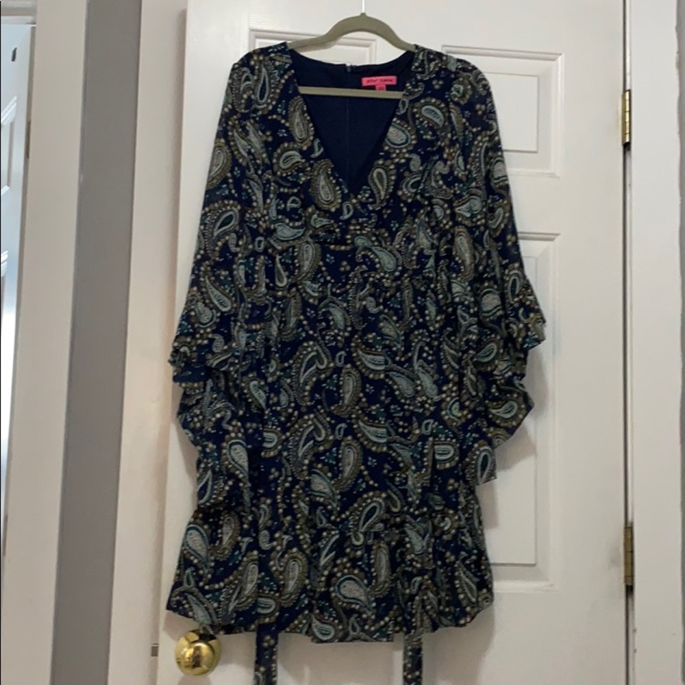 Retro Paisley Dress